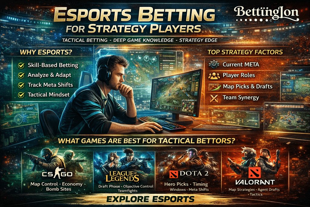 Esports Betting for Strategy Players image