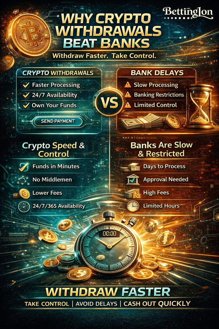 Why Crypto Withdrawals Beat Banks image