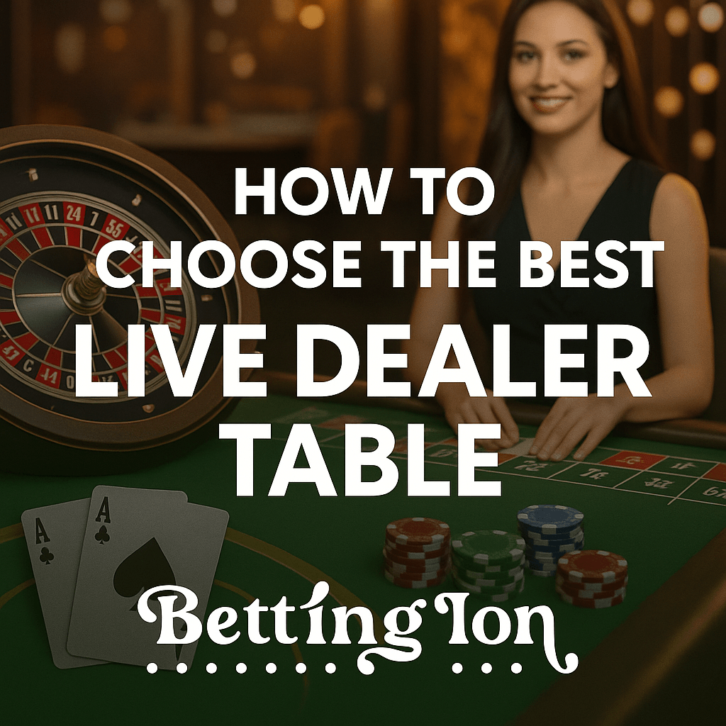 🎲 How to Choose the Best Live Dealer Table image